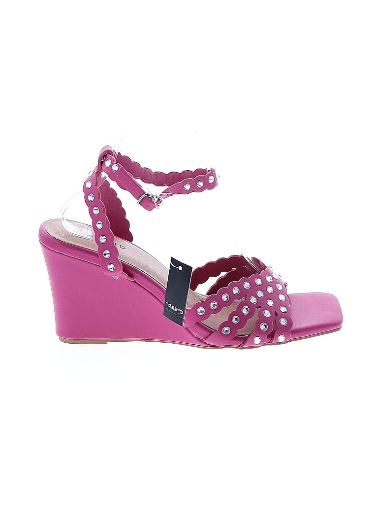 Pre-owned Torrid Wedges In Pink