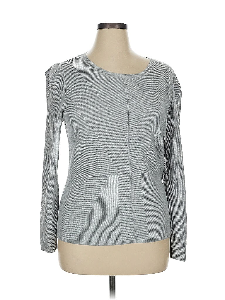Pre-owned Banana Republic Factory Store Pullover Sweater In Gray