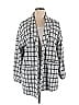 Bobeau Checkered-gingham Gray Black Coat Size XL - photo 1