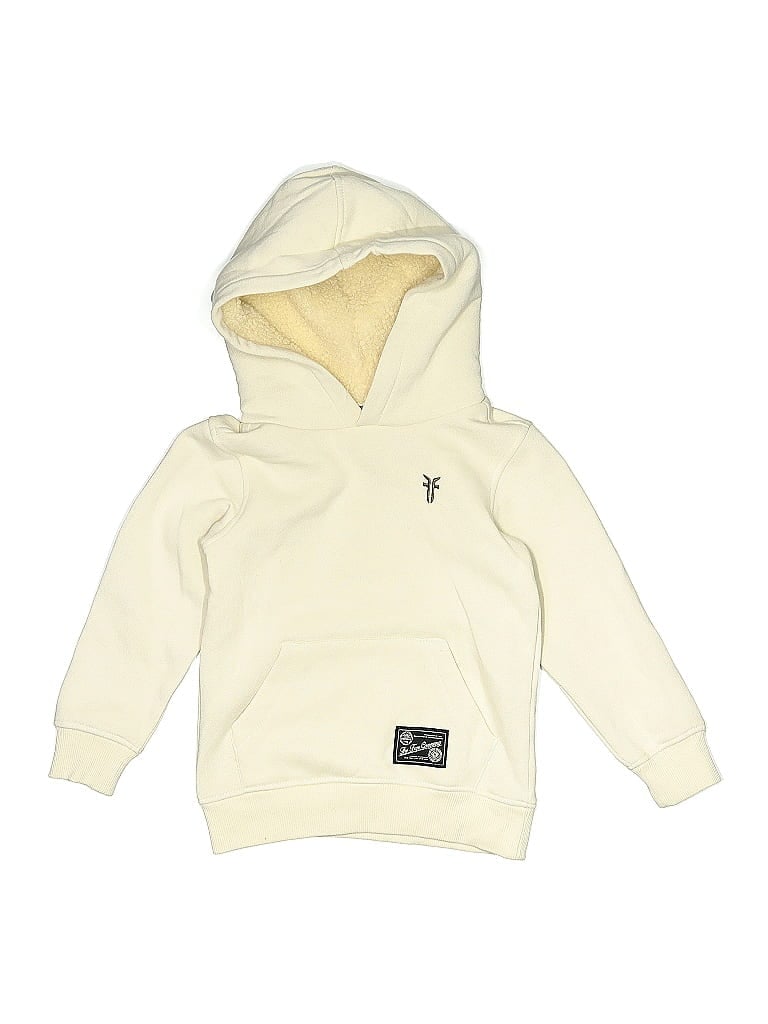 Pre-owned Frye Kids' Pullover Hoodie In Yellow