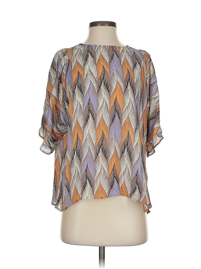 Click to view more detailed imagery on our partner's website Pre-owned Closed 3/4 Sleeve Blouse In Brown