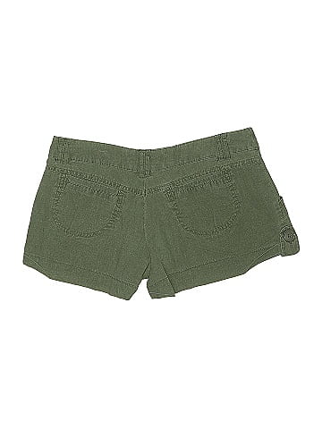 Miley Cyrus & Max Azria Khaki Shorts (view 2)