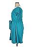 Torrid Solid Teal Casual Dress Size 1X Plus (1) - photo 4
