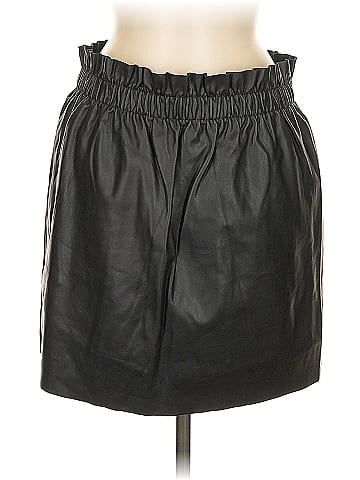 Divided by H&M Faux Leather Skirt (view 1)