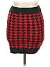 Say What? Houndstooth Red Casual Skirt Size XL - photo 1
