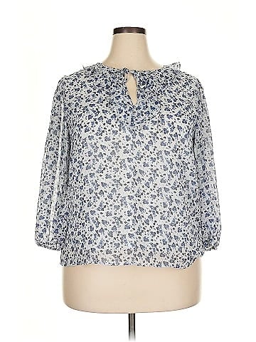 Collective Concepts 3/4 Sleeve Blouse (view 1)