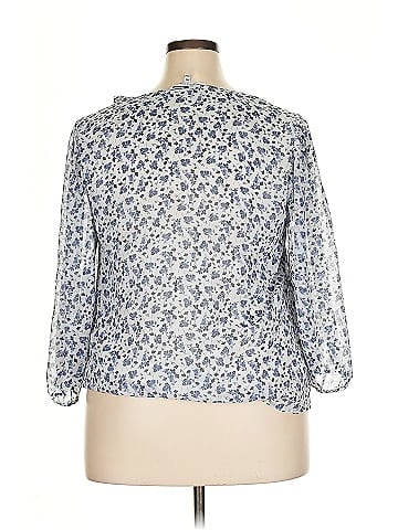 Collective Concepts 3/4 Sleeve Blouse (view 2)