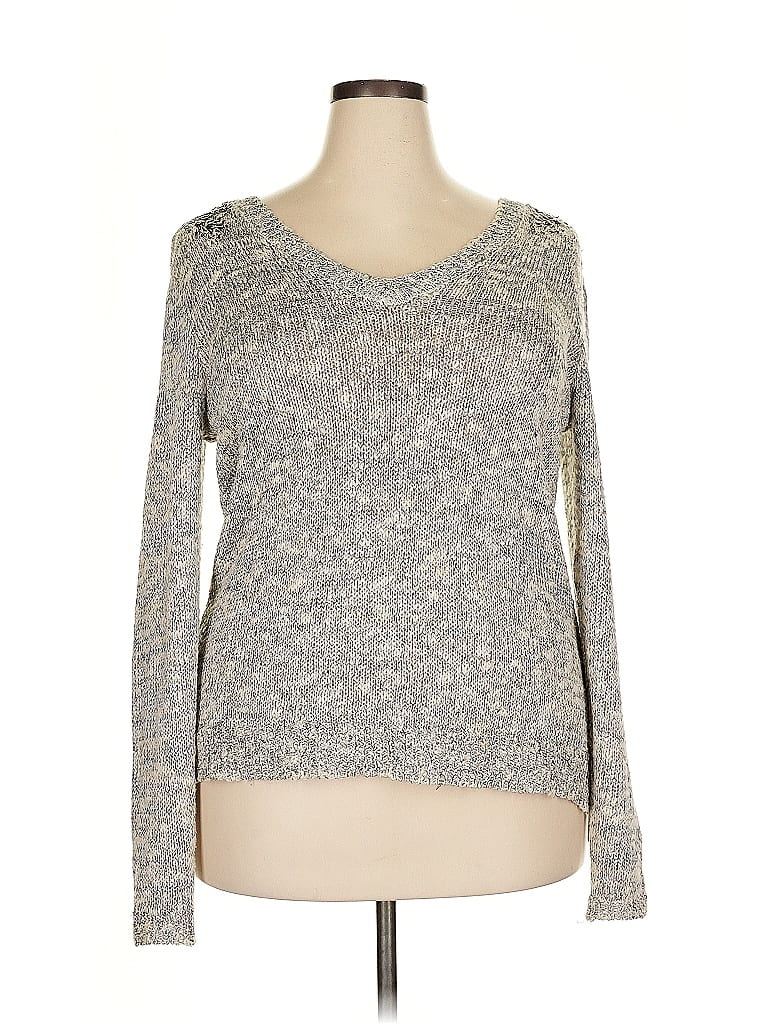 Pre-owned Maurices Pullover Sweater In Gray