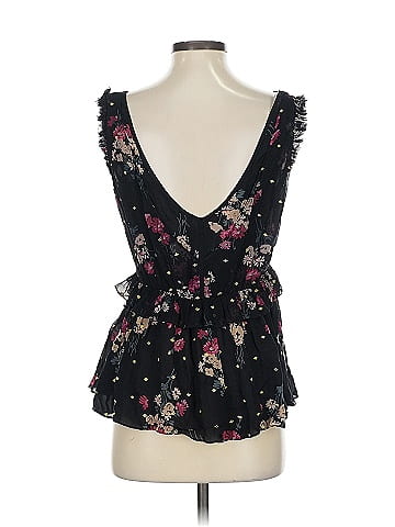 Cinq à Sept Sleeveless Silk Top (view 2)