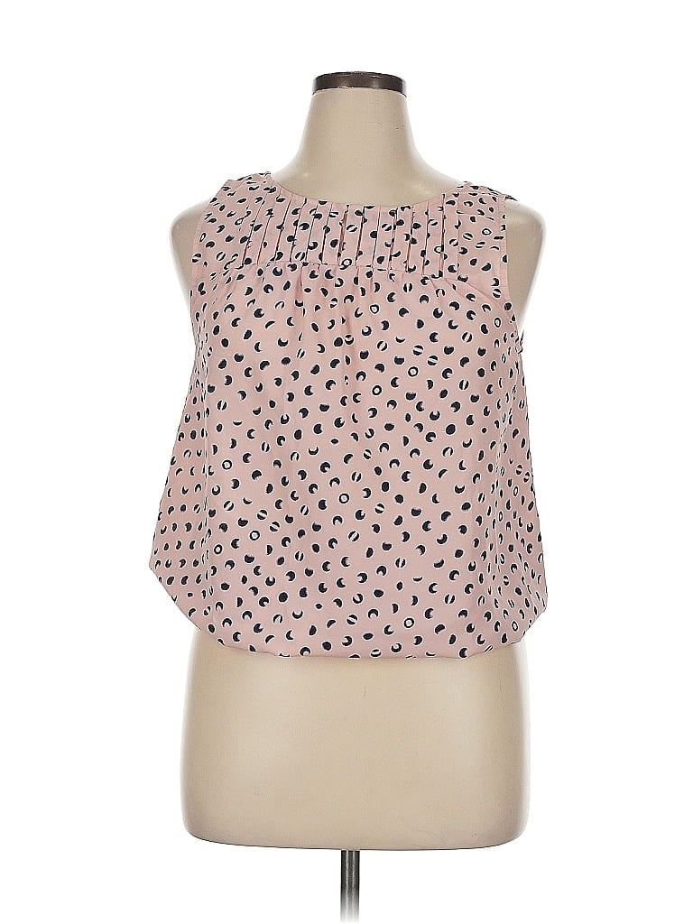 Pre-owned Kenar Sleeveless Blouse In Pink
