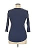 Ambiance Blue 3/4 Sleeve T-Shirt Size 1X - photo 2