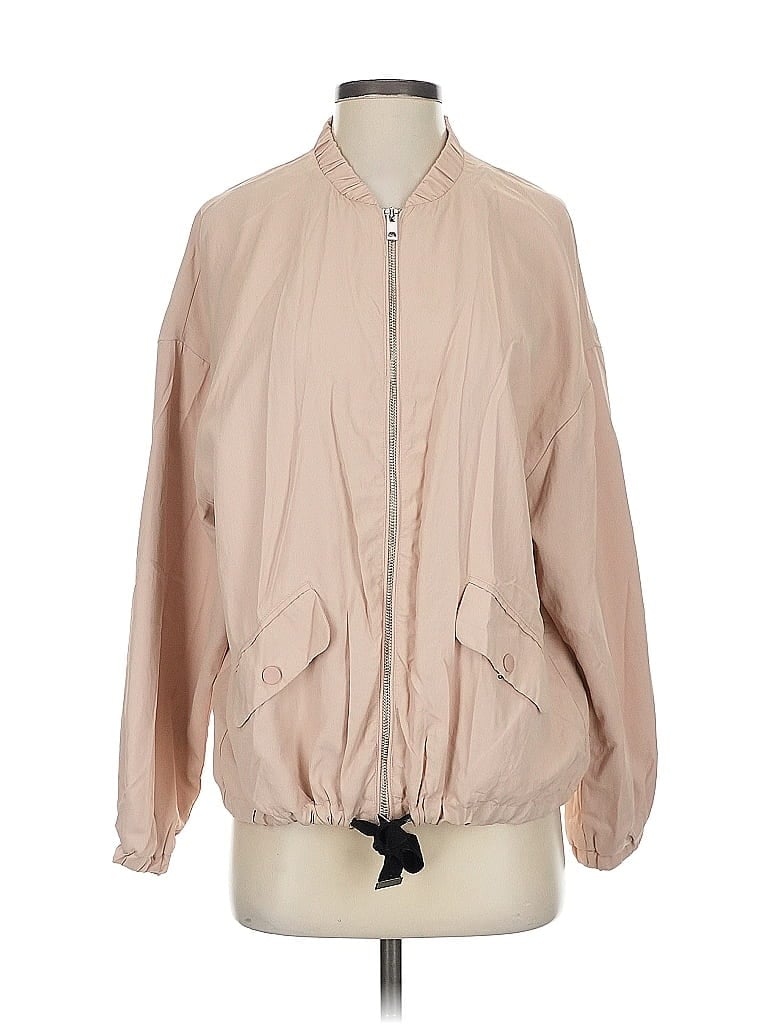 Pre-owned Zara Trf Jacket In Brown