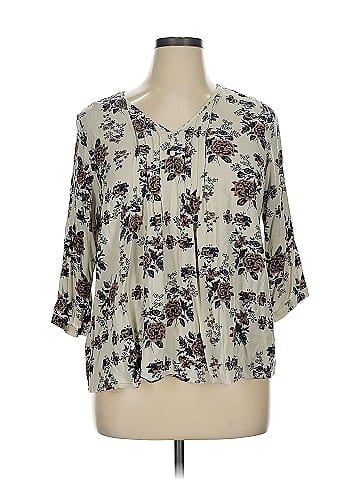 Fun2Fun 3/4 Sleeve Blouse (view 1)