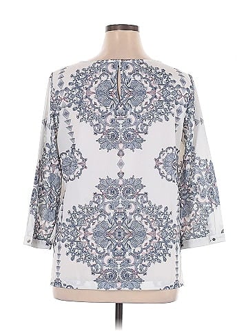 Katherine Barclay 3/4 Sleeve Blouse (view 2)
