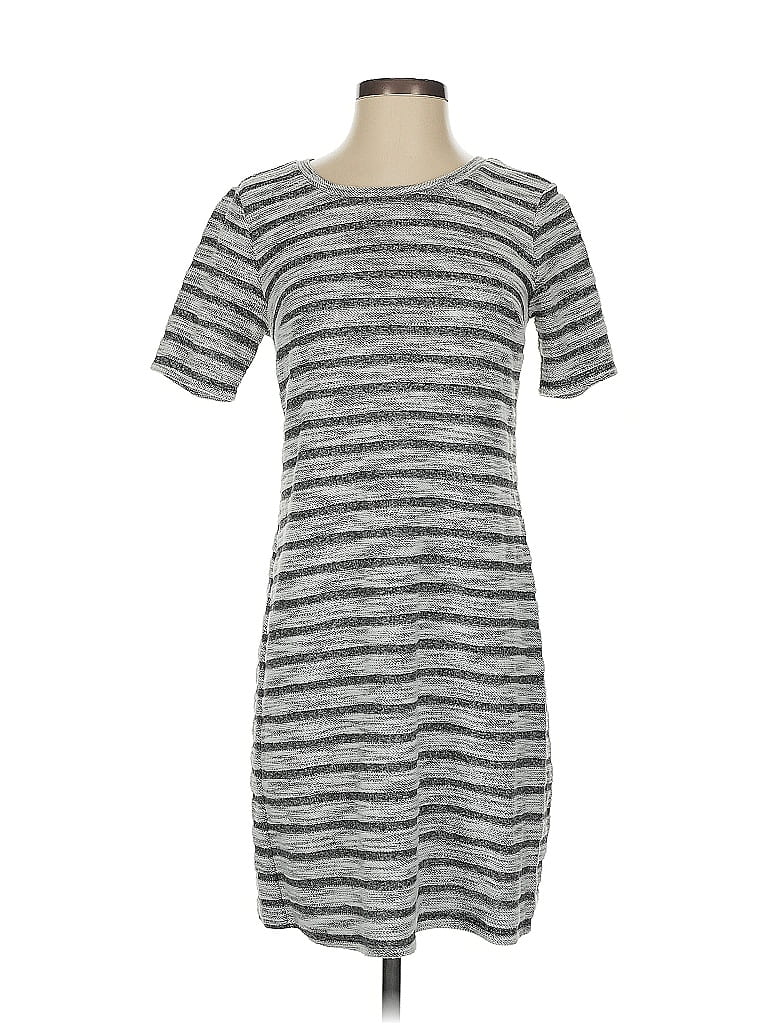 Pre-owned Xhilaration Casual Dress In Gray