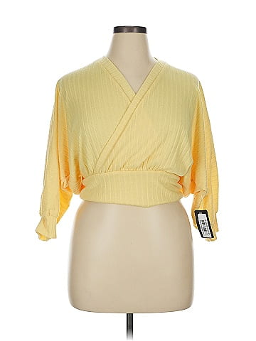 White Birch 3/4 Sleeve Top (view 1)