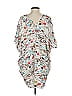 Josie Natori 100% Rayon Silver Kimono Size XS - photo 2