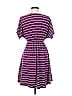 Christine Stripes Purple Casual Dress Size M - photo 2