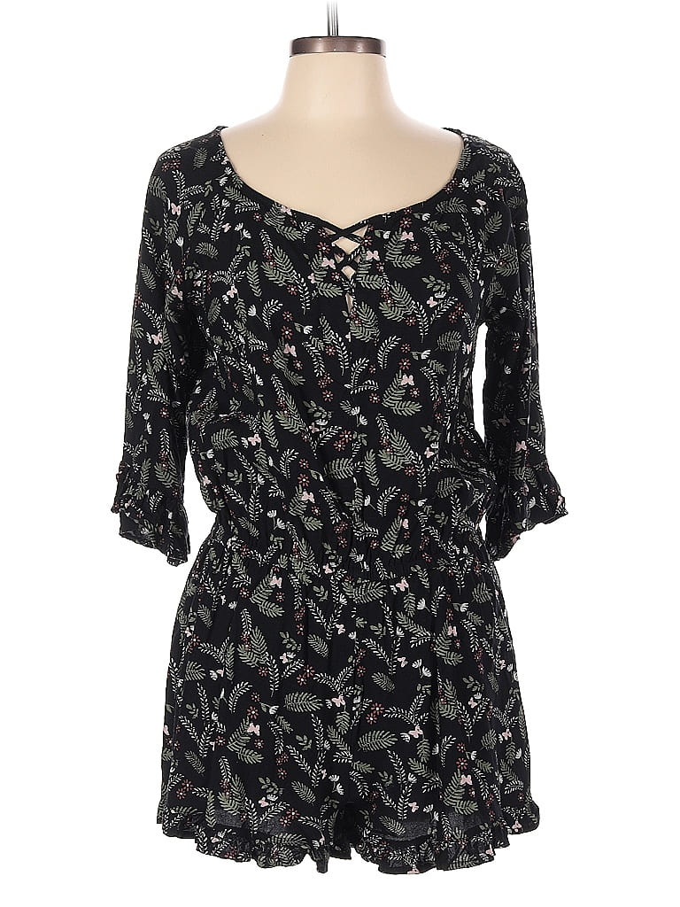 Pre-owned True Craft Casual Dress In Black