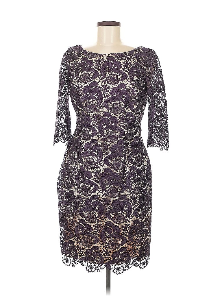 Pre-owned Eliza J Cocktail Dress In Purple
