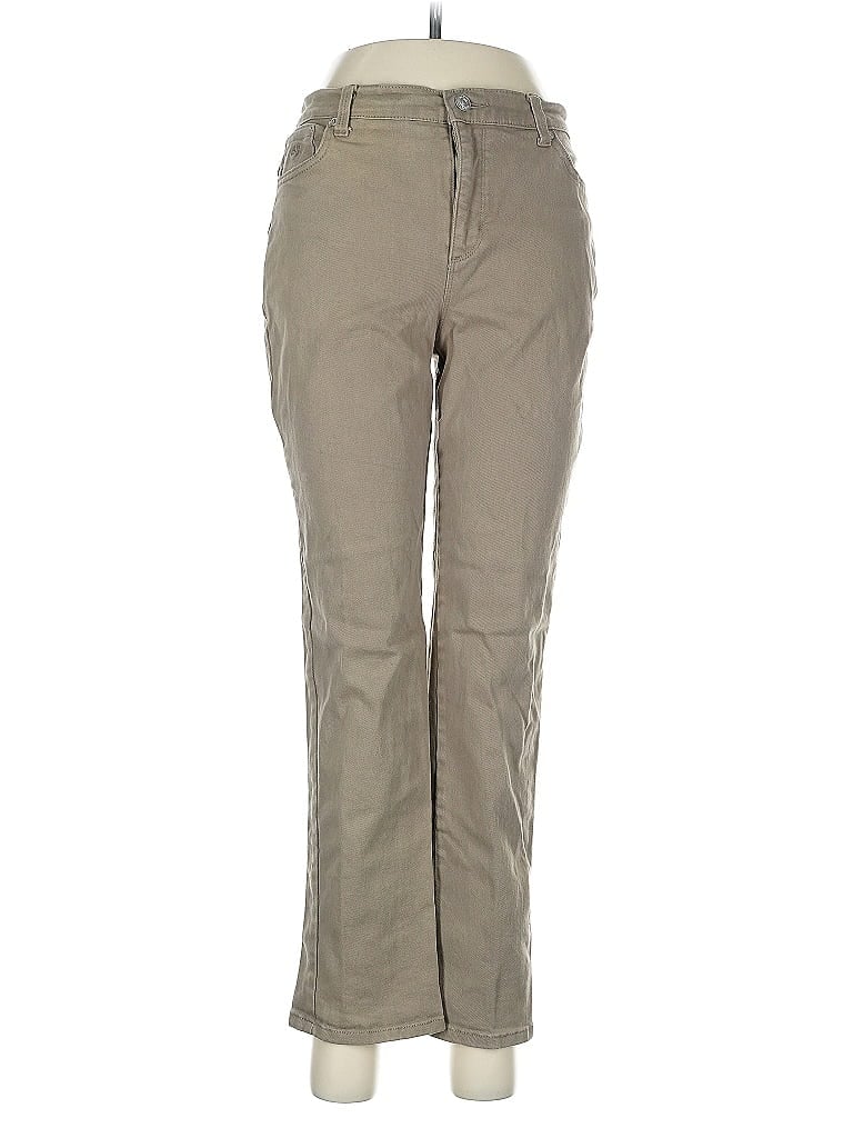 Pre-owned Gloria Vanderbilt Casual Pants In Brown