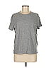 Heather gray crew neck t-shirt