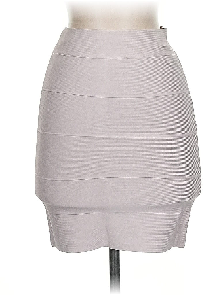 Click to view more detailed imagery on our partner's website Pre-owned Bcbgmaxazria Formal Skirt In Gray