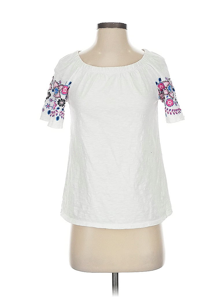 Click to view more detailed imagery on our partner's website Pre-owned Talbots Short Sleeve T-shirt In White