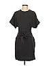 Rebecca Minkoff 100% Cotton Solid Black Casual Dress Size XS - photo 1