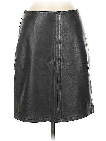 Agnes B. Leather Skirt (view 1)