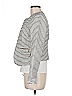 Katherine Barclay Stripes Gray Blazer Size M - photo 5