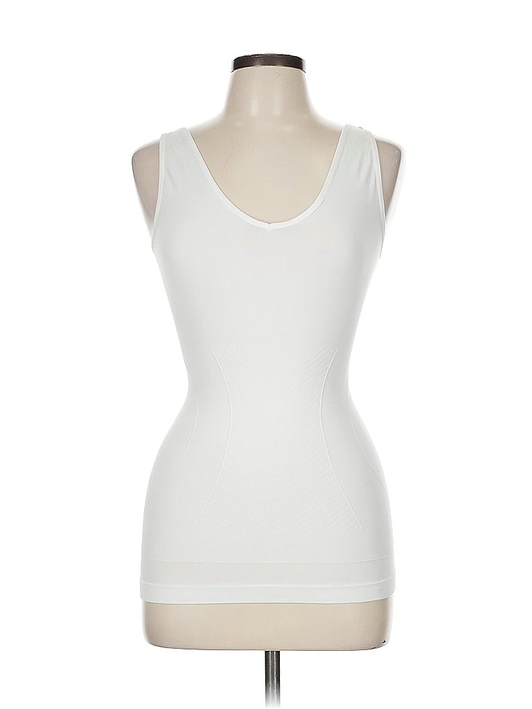 Pre-owned Nautica Sleeveless T-shirt In White