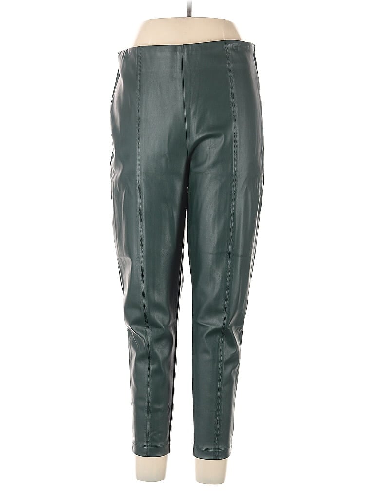 Pre-owned Ann Taylor Casual Pants In Green