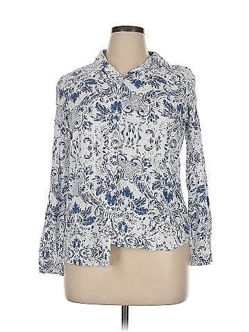 Big Dart 3/4 Sleeve Blouse (view 1)
