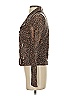 Veda 100% Polyester Animal Print Brown Jacket Size P (petite) - photo 5