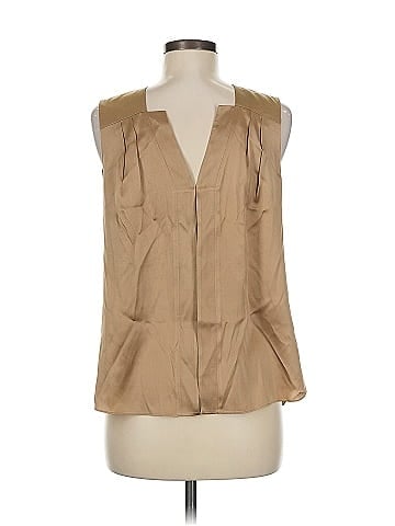 Elie Tahari Sleeveless Silk Top (view 2)