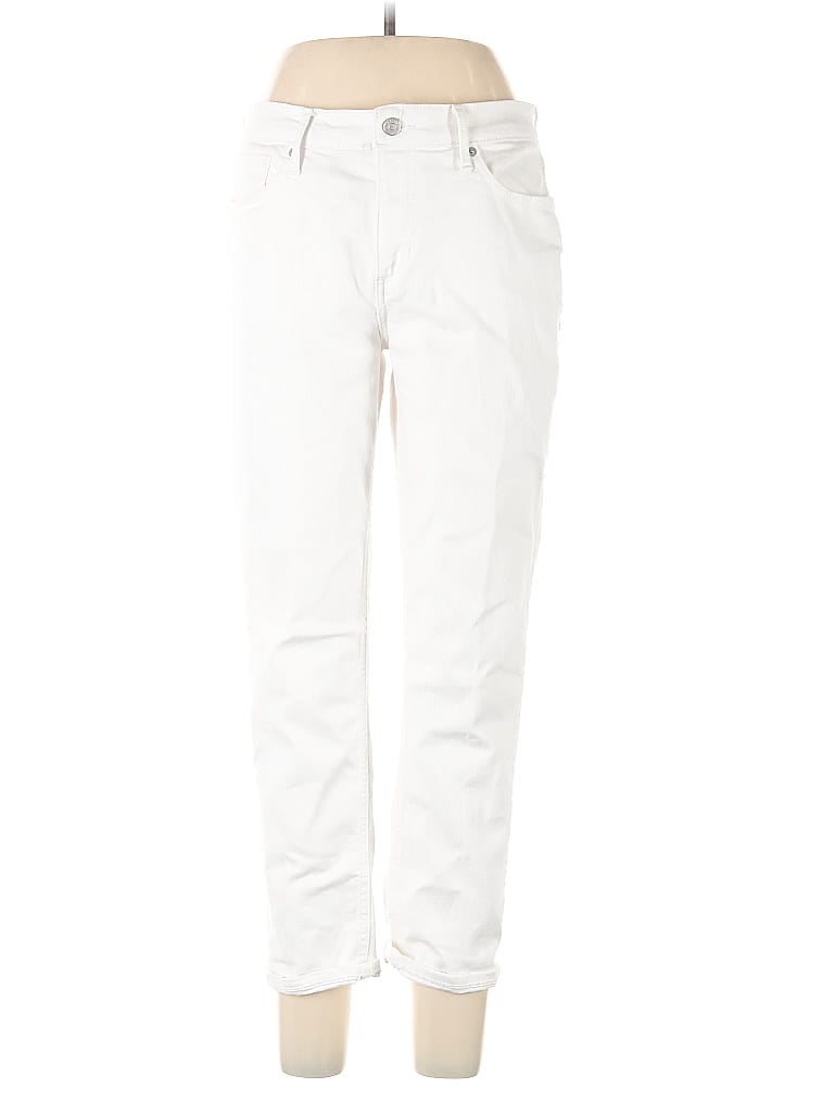 Pre-owned Banana Republic Factory Store Jeans In White
