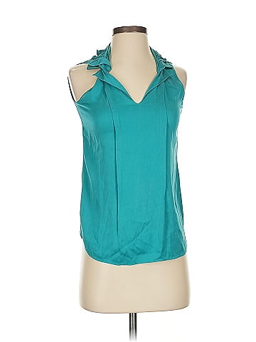 Elie Tahari Sleeveless Silk Top (view 1)