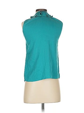 Elie Tahari Sleeveless Silk Top (view 2)