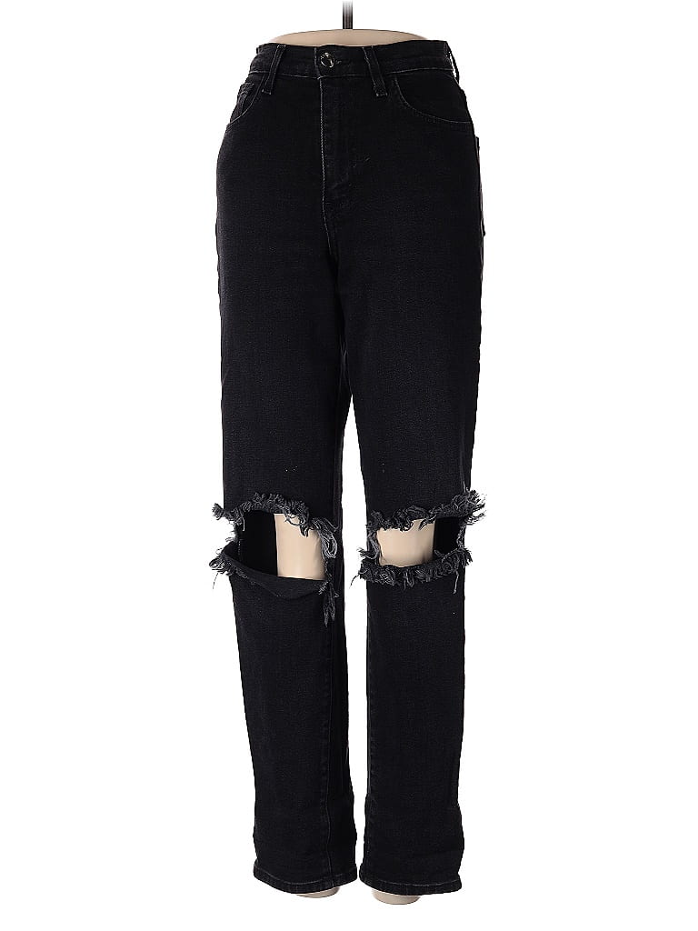 Pre-owned Vibrant M.i.u Jeans In Black