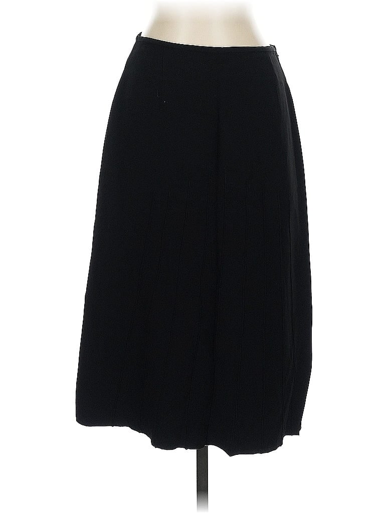 Pre-owned Lafayette 148 Formal Skirt In Black