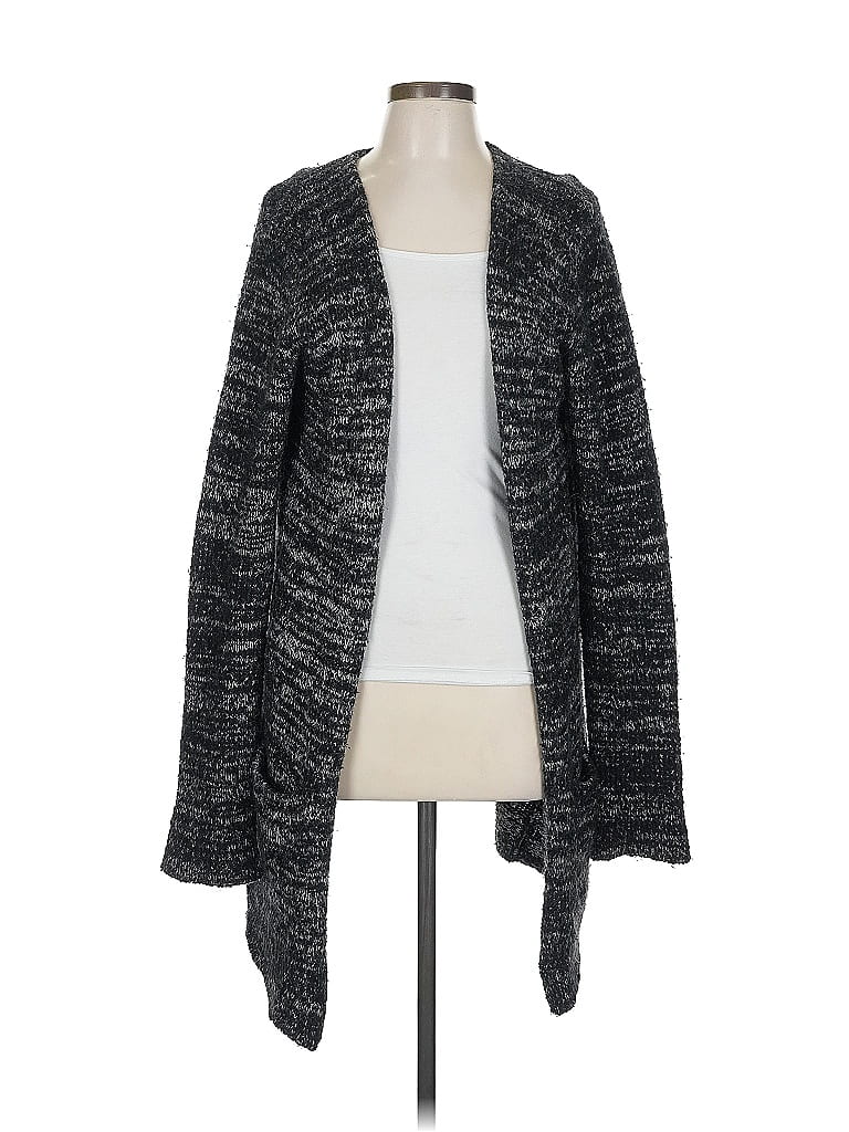 Pre-owned Enza Costa Cardigan Sweater In Black