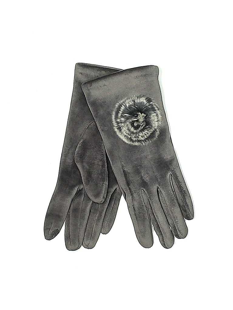Chic Gray Gloves Size 2 - photo 1