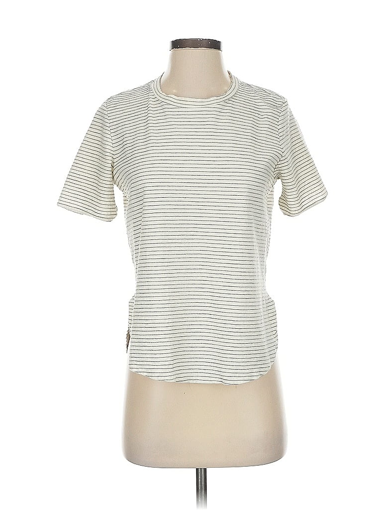 Pre-owned Sol Angeles Short Sleeve T-shirt In White