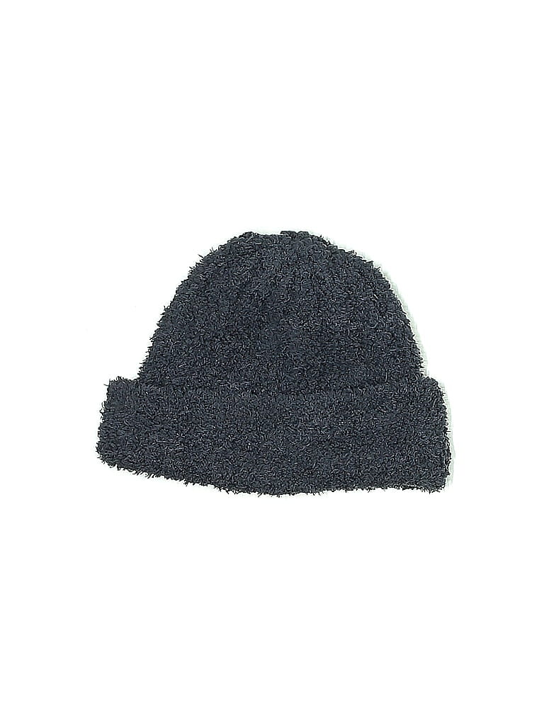 Free People 100% Polyester Gray Blue Beanie One size - photo 1