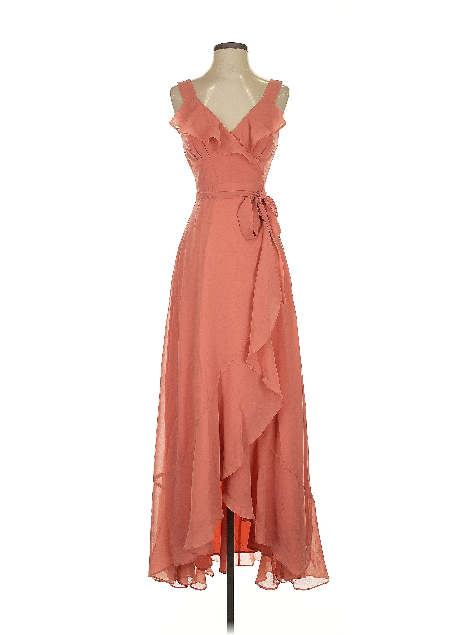 Hutch Orange Cocktail Dress Size S