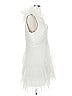 ML Monique Lhuillier 100% Polyester White Cocktail Dress Size 4 - photo 4