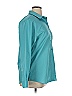 Foxcroft Teal Long Sleeve Button-Down Shirt Size 16 - photo 4