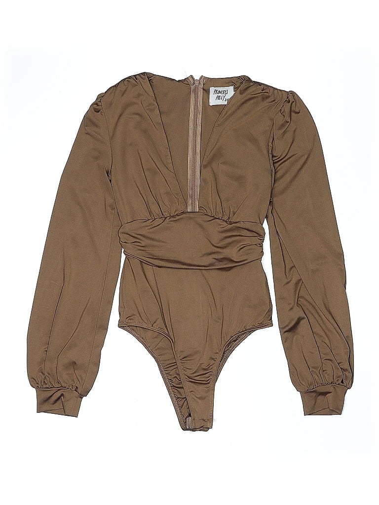 Pre-owned Princess Polly Bodysuit In Brown