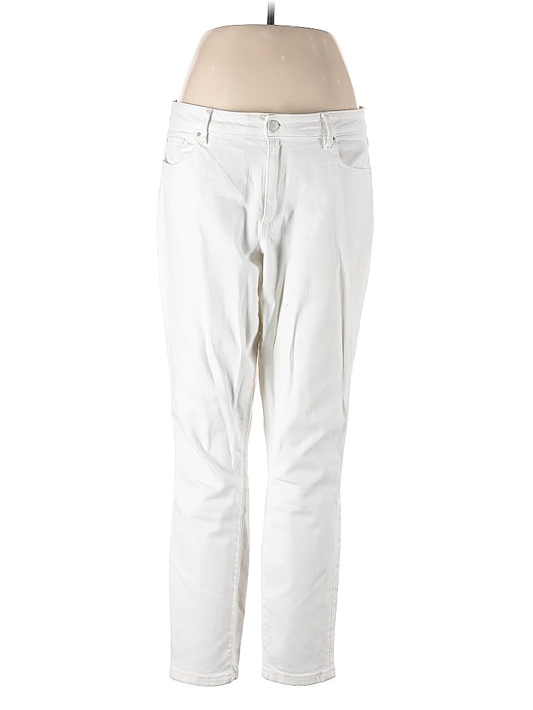 Pre-owned Ann Taylor Jeans In White